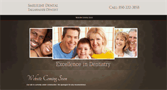 Desktop Screenshot of mysmilelinedental.com